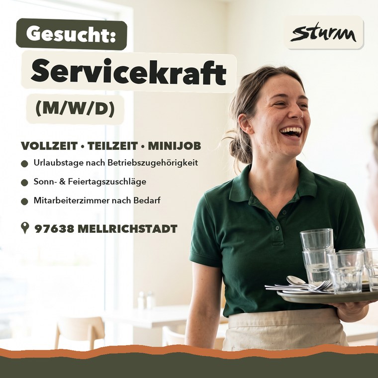 Motiv 1 — Servicekraft im Restaurant