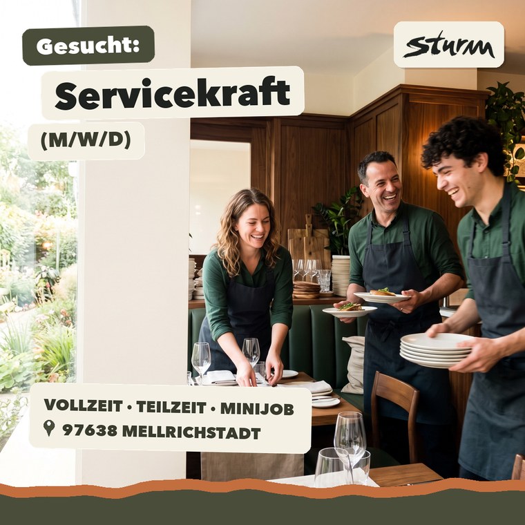 Motiv 2 — drei Köche beim Anrichten