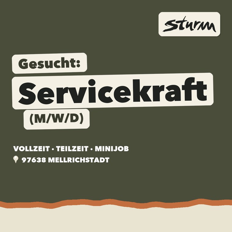 Motiv 4 — Stellenbezeichnung auf Volltonfläche